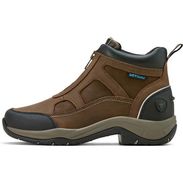 2025 Ariat Womens Terrain Zip H2O Boot 10061300 - Palm Brown